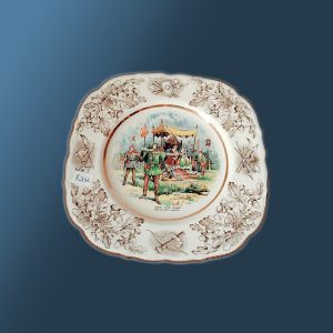 Vintage John Maddock & Sons Robin Hood Plate