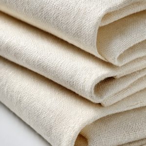 Calico Fabric / Natural Unbleached Cotton 270g